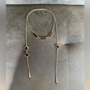 Silver Geometric Necklace